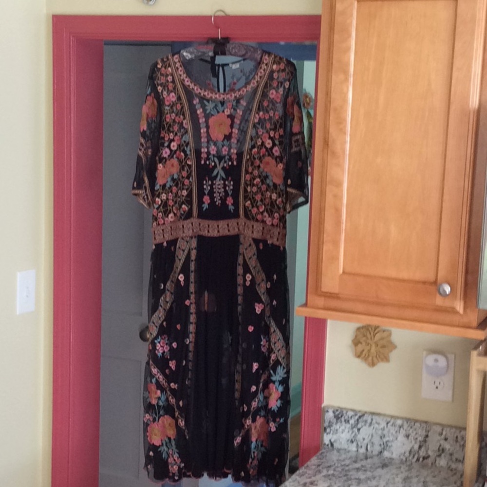 Sundance Embroidered Dress